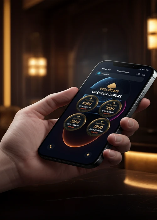 Visuel de l'interface principale du Megawin Casino, illustrant le bonus de bienvenue exclusif de 300% et les tours gratuits offerts.